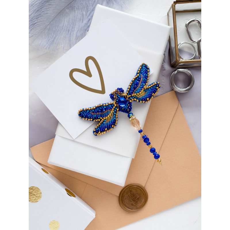 Abris Art Bead Embroidery Kit Dragonfly AD - 073