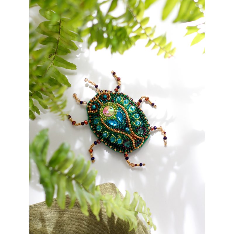 Abris Art Bead Embroidery Kit Mau-sit-sit AD-082