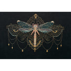 Abris Art Cross Stitch Kit "Golden dragonfly" Article: AH069