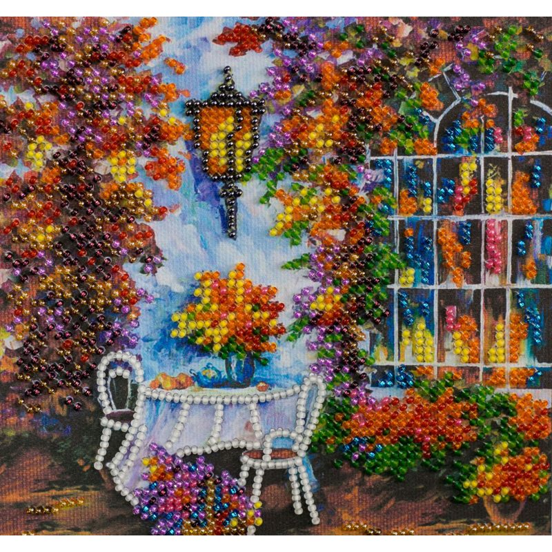 Abris Art Bead Embroidery Kit sunflowers AM-178