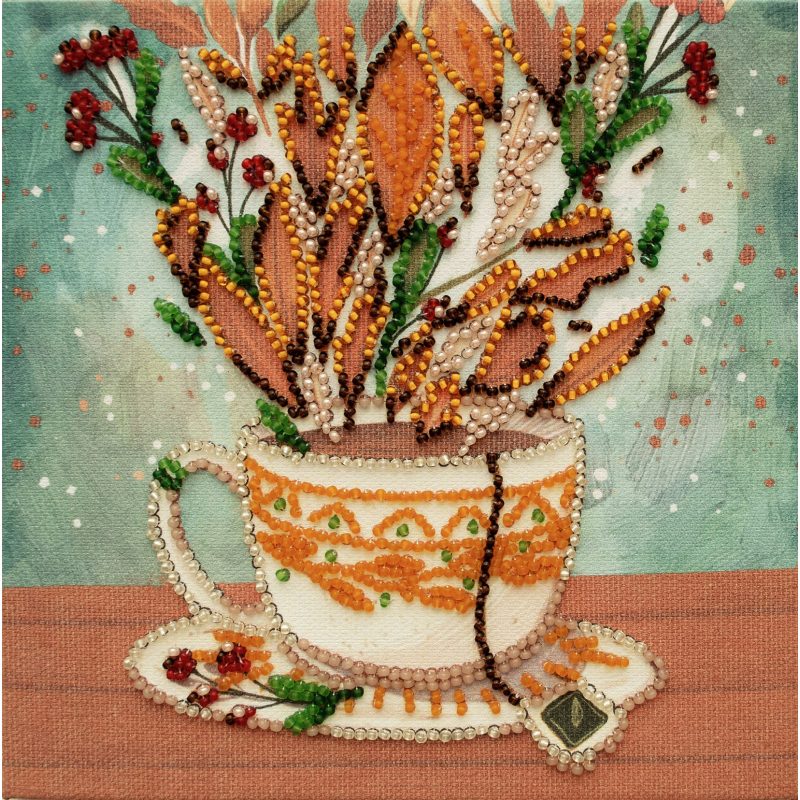 Abris Art Bead Embroidery Kit Аutumn aroma AM-244