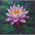 Abris Art Bead Embroidery Kit Water lily AM-262