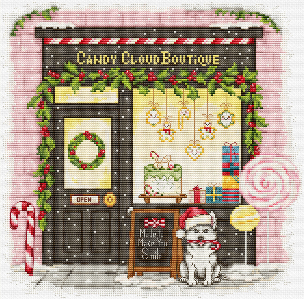 Cross Stitch Kit Luca-S - Candy Cloud Boutique, B1447