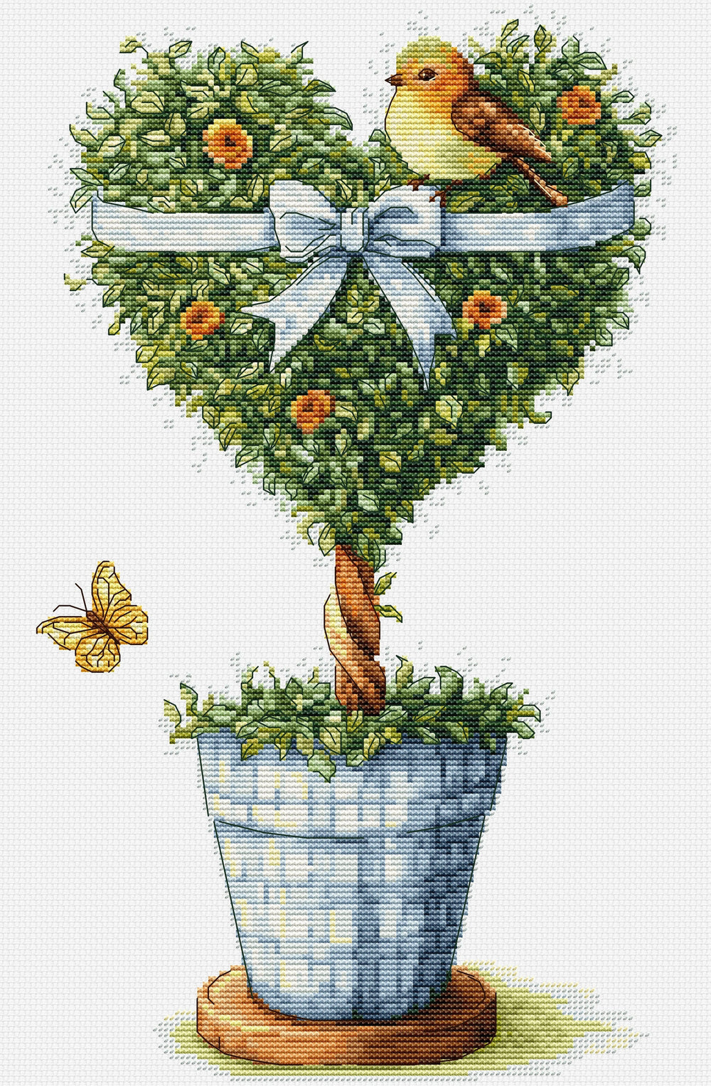 Cross Stitch Kit Luca-S - The Tree of Love, B7051 Regular price