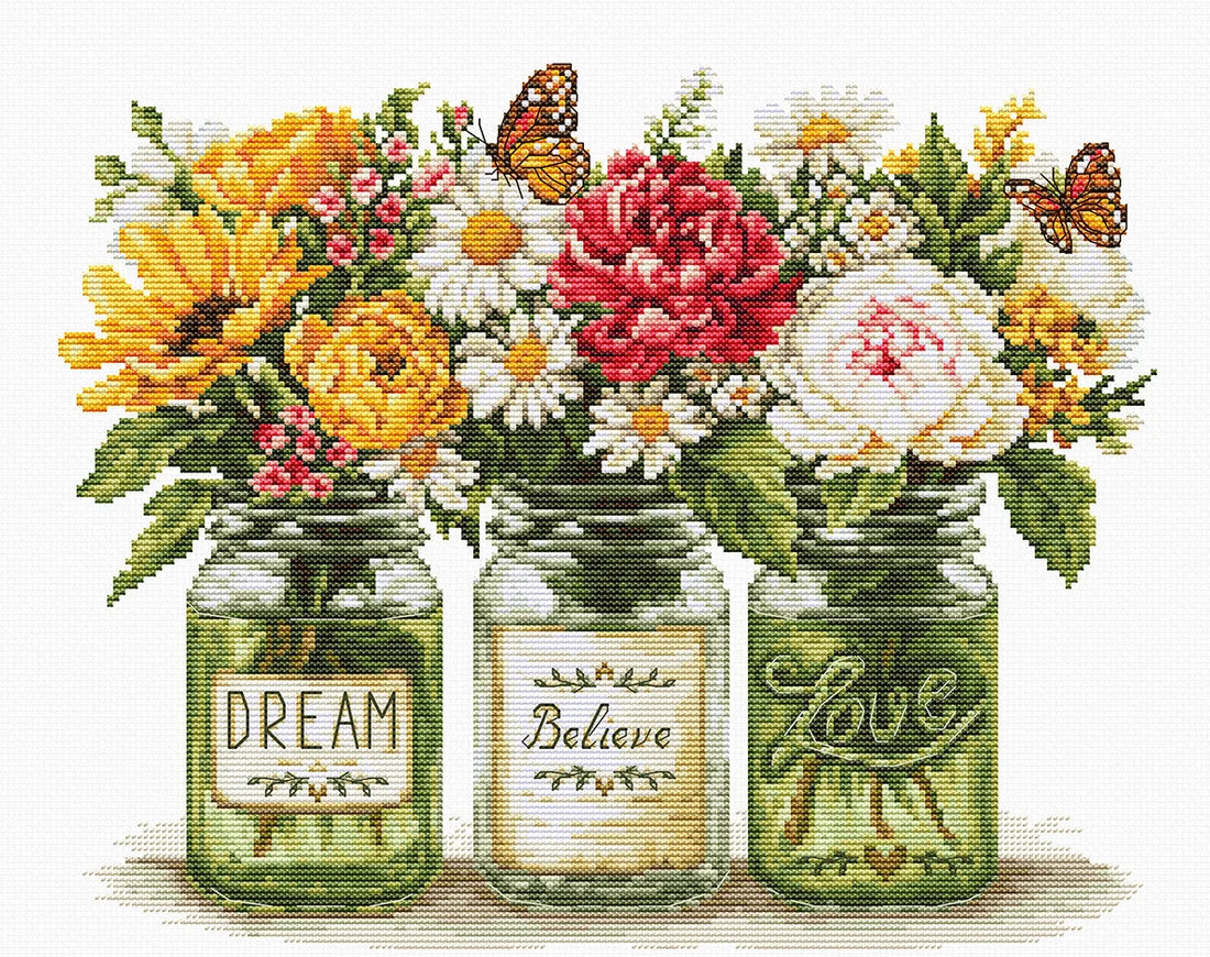 Cross Stitch Kit Luca-S - Dream Before Love, B7064 Regular price