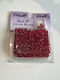 Mill Hill Ruby Size 8 Pony Glass Seed Beads 18099