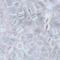 Miyuki Delica Seed Bead 11/0 Crystal AB 2-inch 5g DB0051 DB051