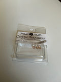 Mill Hill Crystal Treasures 13018 Round Bead Light Colorado Topaz  4mm 3 Pieces