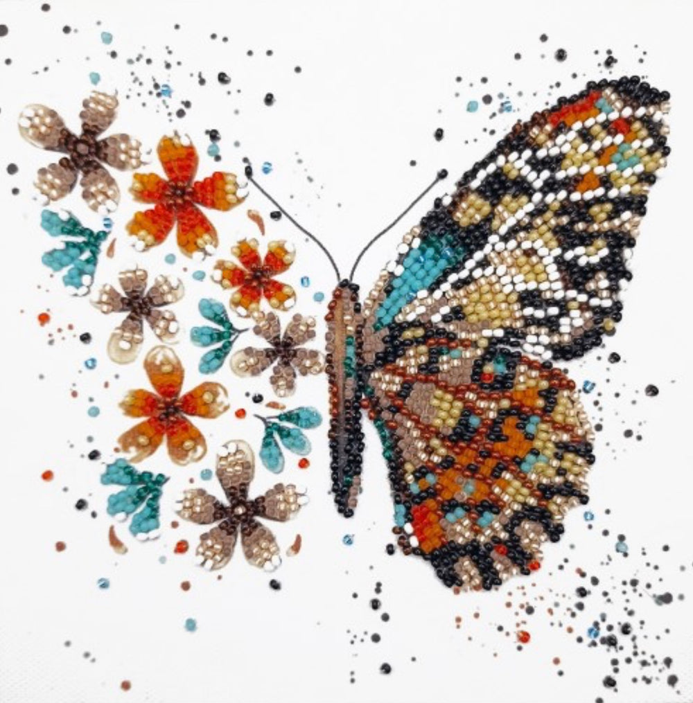 Abris Art Bead Embroidery Kit Tigre Wings AM-239