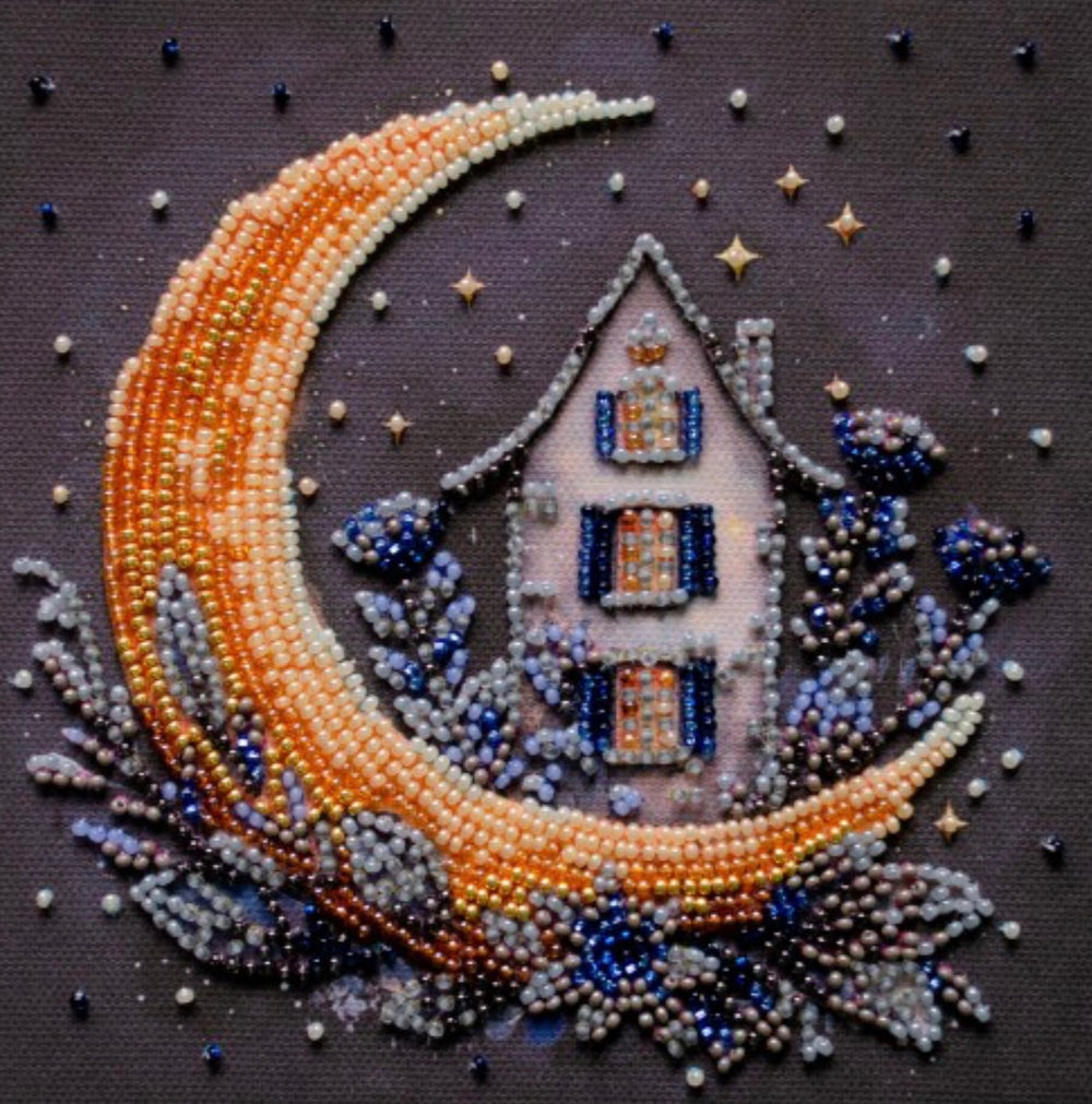 Abris Art Bead Embroidery Kit The Magic Of The Night Sky AM-257