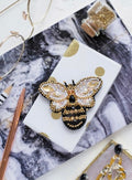 Abris Art Bead Embroidery Kit Golden Bee AD-066