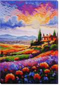 Abris Art Bead Embroidery Kit Evening Over The Meadow AB - 938
