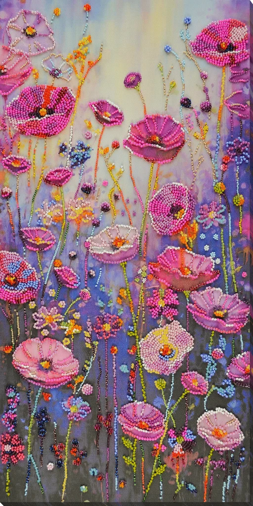 Abris Art Bead Embroidery Kit Spring Moment AB - 913