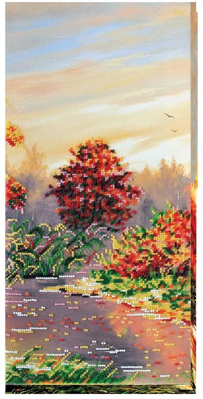Abris Art Bead Embroidery Kit Autumn Scenes-2 AB - 413