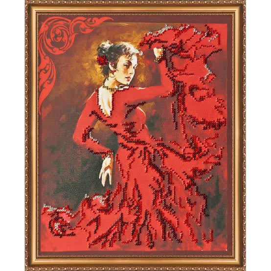 Abris Art Bead Embroidery Kit Carmen AB - 021