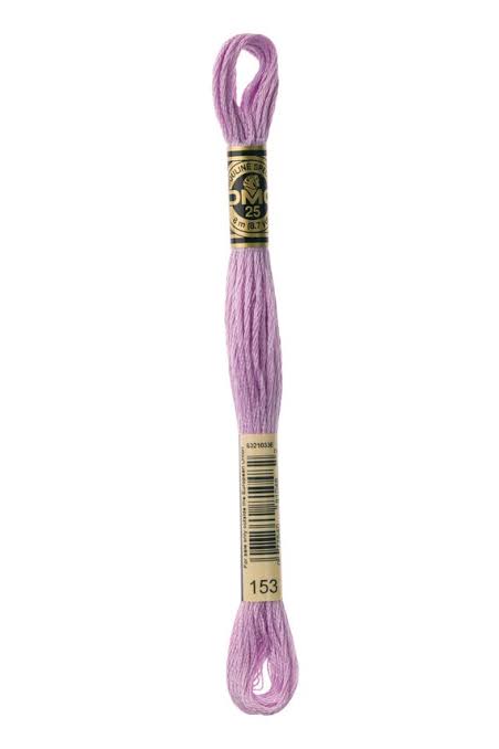 DMC Mouline Special 153 Six-Strand Embroidery Thread  Very Light Violet 8.7-Yards