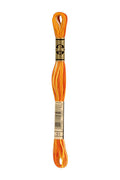 DMC Mouline Special 51 Six-Strand Embroidery Thread  Variegated Burnt Orange 12pk 8.7-Yards