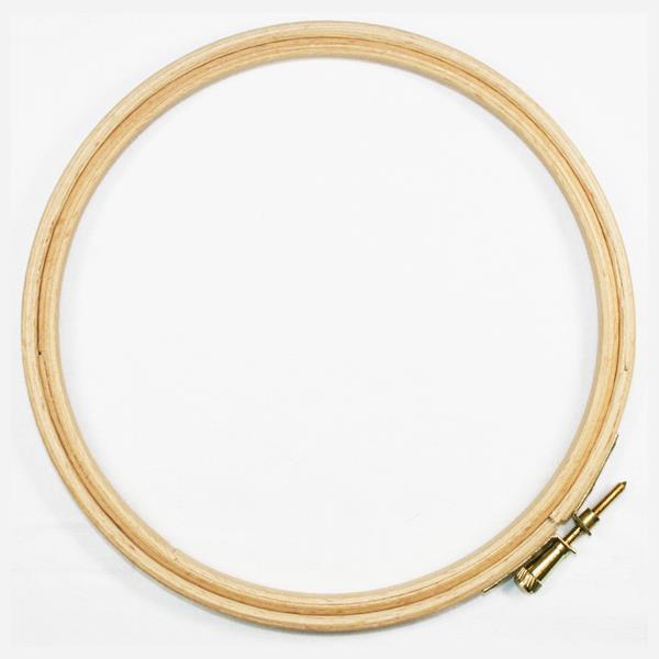 Elbesee 10" 25cm Cross Stitch Embroidery Wooden Hoop Craft