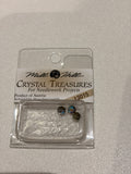 Mill Hill Crystal Treasures - Round bead black Diamond Ab 13015