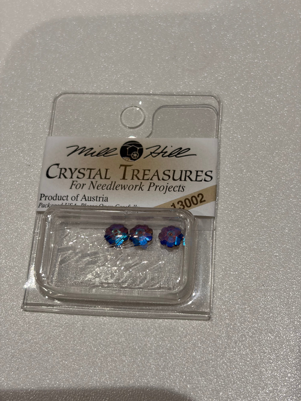 Mill Hill Crystal Treasures - Margarita Amethyst Ab 13002