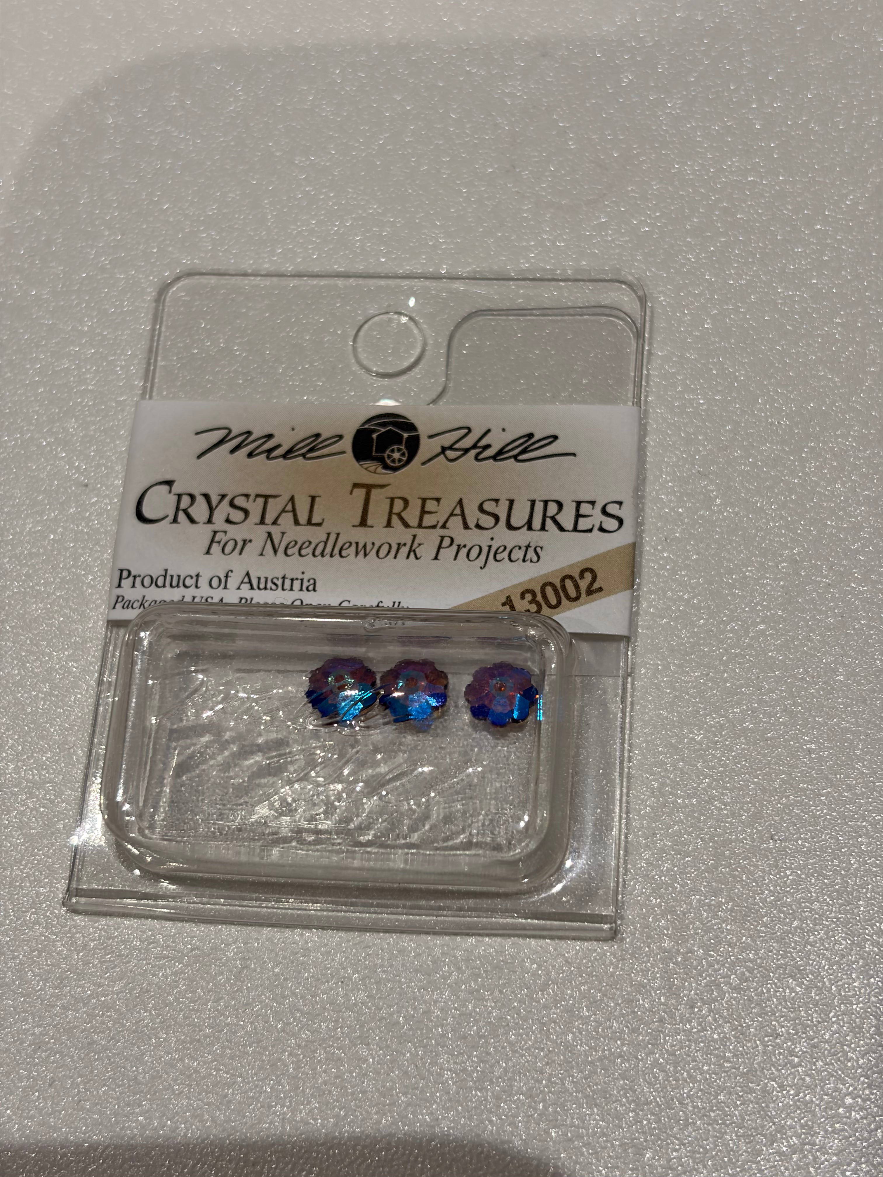 Mill Hill Crystal Treasures - Margarita Amethyst Ab 13002