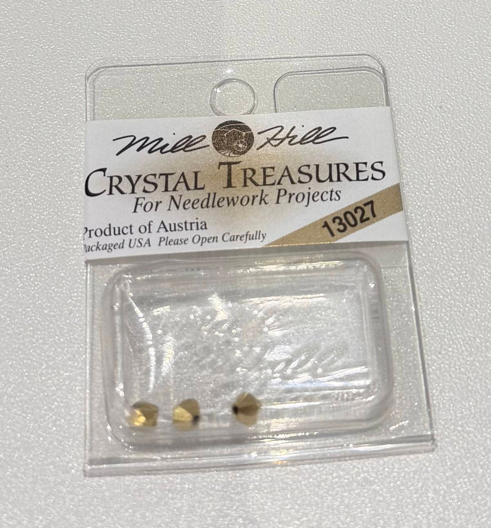 Mill Hill Crystal Treasures 13027 Rondele Aurum (Gold)