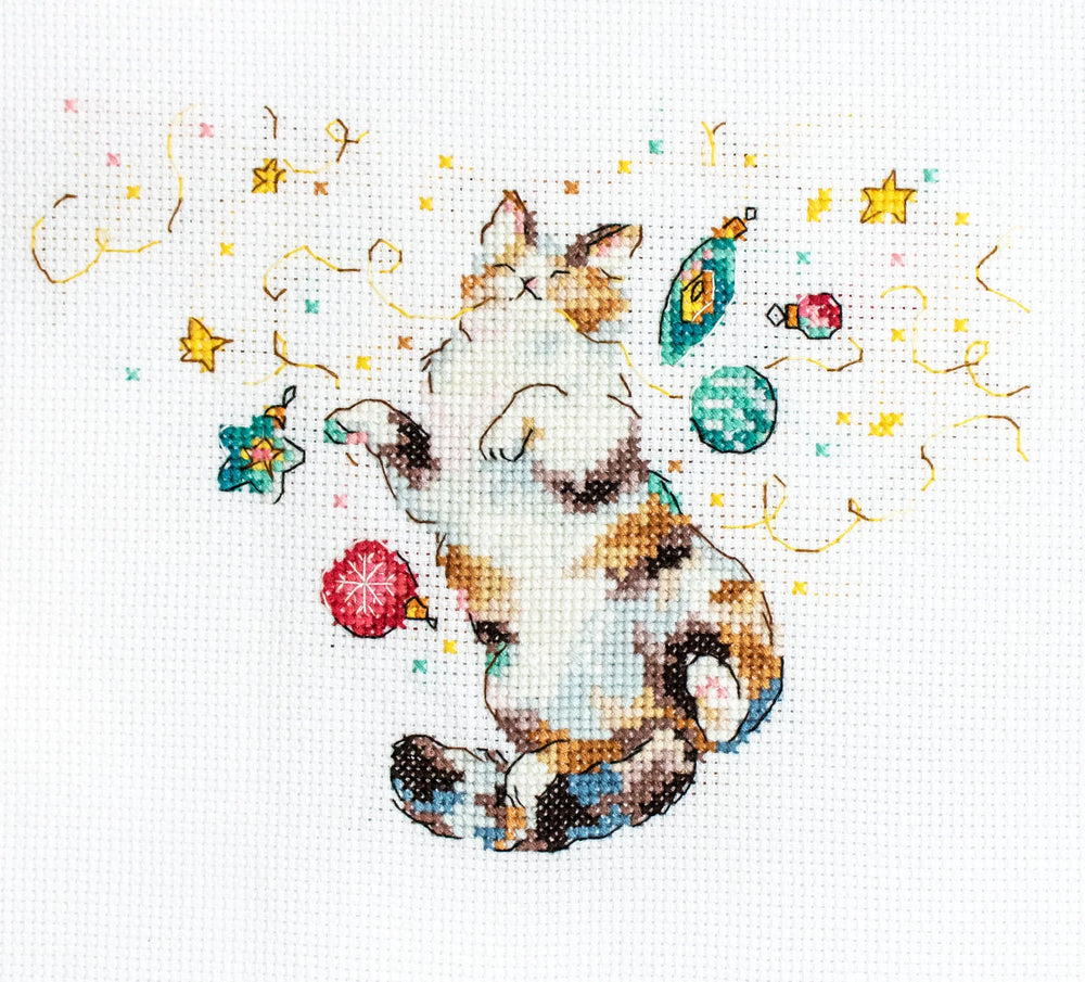 LETISTITCH  L8812 Cat’s Happiness / Le bonheur du chat