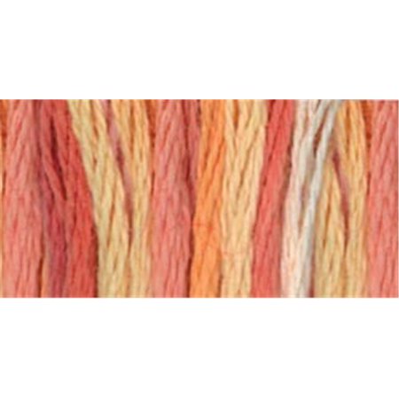 DMC Mouline Colour Variations 4170 Six-Strand Embroidery Tropical Sunset 8.7-Yards
