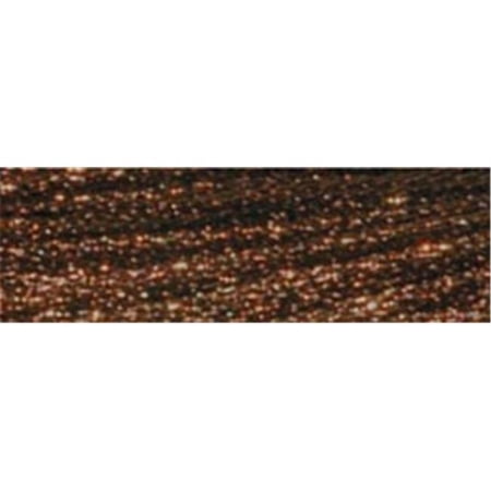 dmc light effects embroidery floss E898 8.7yd-dark oak