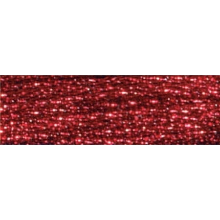 DMC Light Effects E815 Six-Strand Embroidery Thread Dark Red Ruby 8.7-Yards
