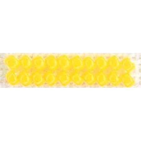 Mill Hill "Crayon Colors" Glass Seed Beads 2.5mm 4.54g-Yellow 02059