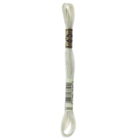 DMC Mouline Special 3866 Six-Strand Embroidery Thread Ultra Very Light Mocha Brown 8.7-Yards