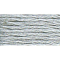 DMC Satin Floss S415 Six-Strand Embroidery Thread Pearl Grey 8.7-Yards