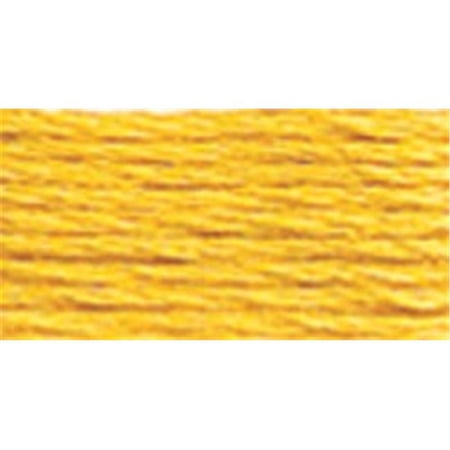 DMC Mouline Special 725 Six-Strand Embroidery Thread Topaz 8.7-Yards
