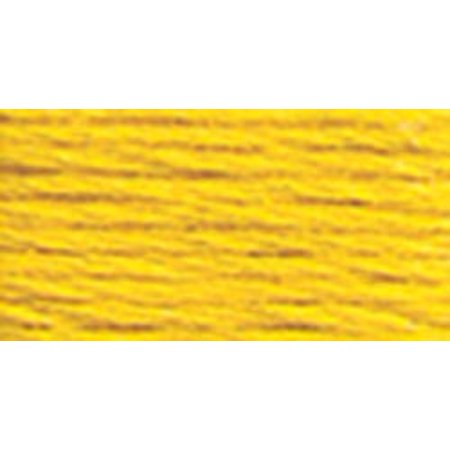 DMC Mouline Special 444 Six-Strand Embroidery Thread Dark Lemon  8.7-Yards