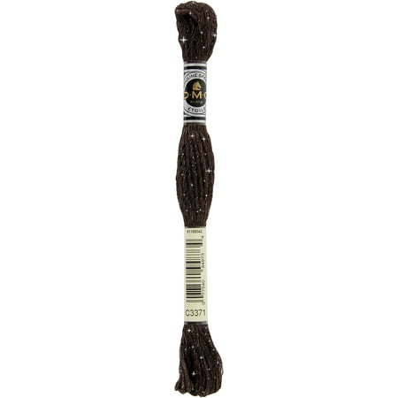 DMC Etoile Floss C3371 Six-Strand Embroidery Thread Black Brown 8.7-Yards
