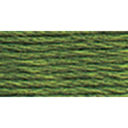 DMC Mouline Special 3346 Six-Strand Embroidery Thread Green 8.7-Yards