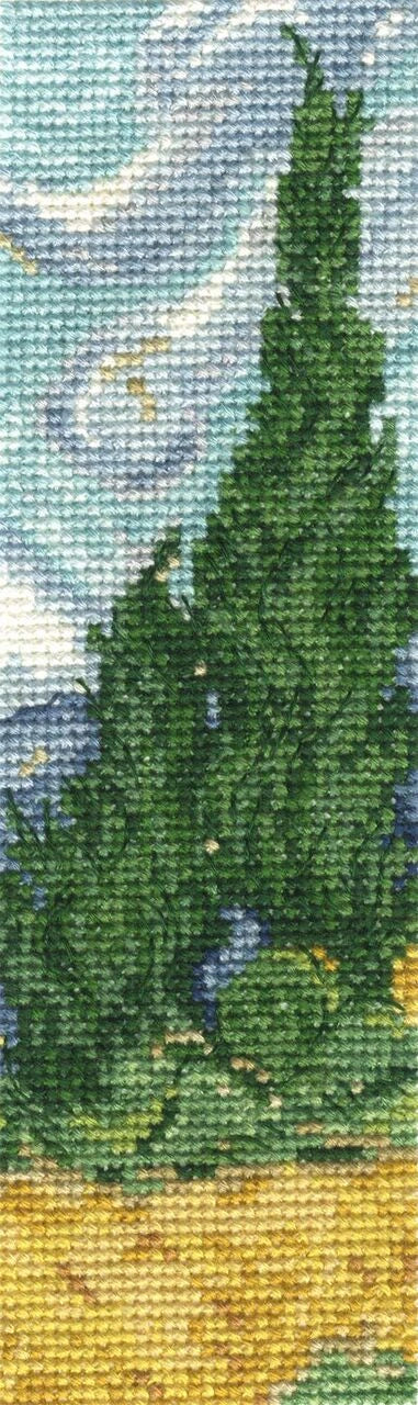 Bookmark Cross Stitch Kit By DMC Wheatfield