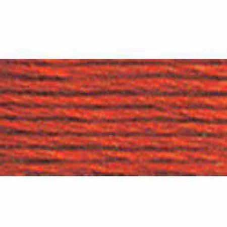 DMC Mouline Special 900 Six-Strand Embroidery Thread Burnt Orange Dark 8.7-Yards