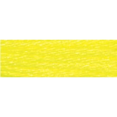 DMC Light Effects E980 Six-Strand Embroidery Thread Neon Yellow 8.7-Yards