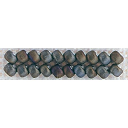 Mill Hill Antique Glass Seed Beads 2.5mm 2.63g-Pebble Gray 03011