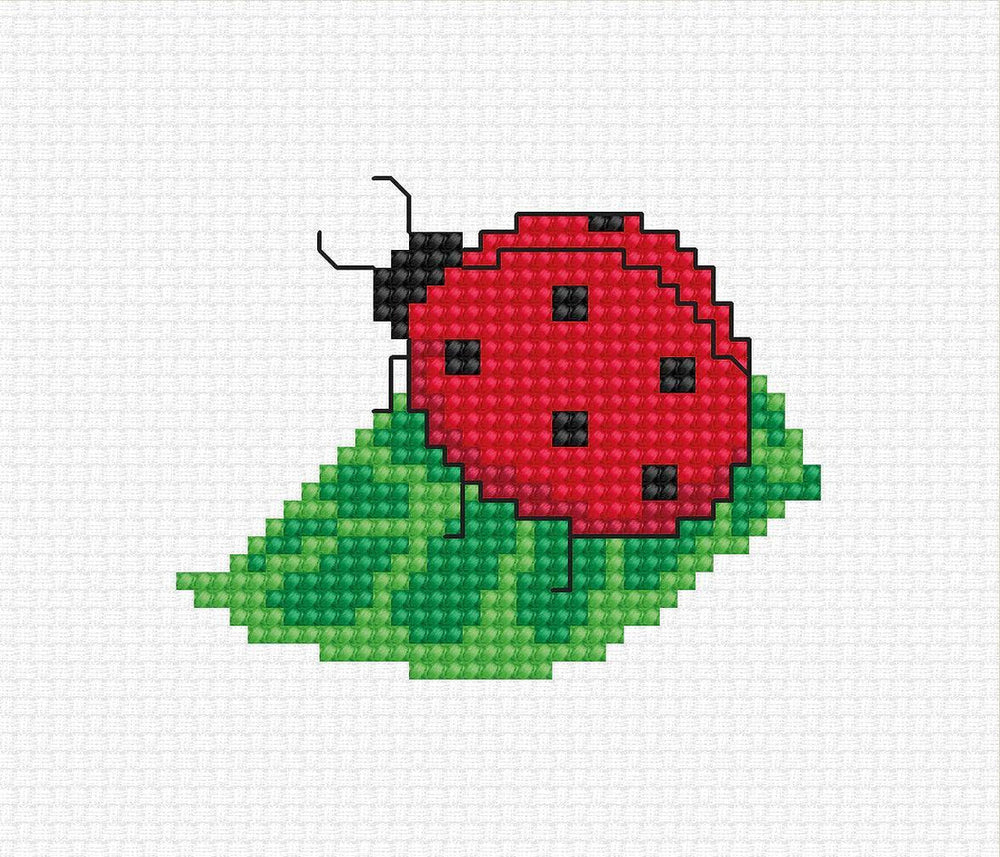 Cross Stitch Kit Luca-S - Ladybird, B1064