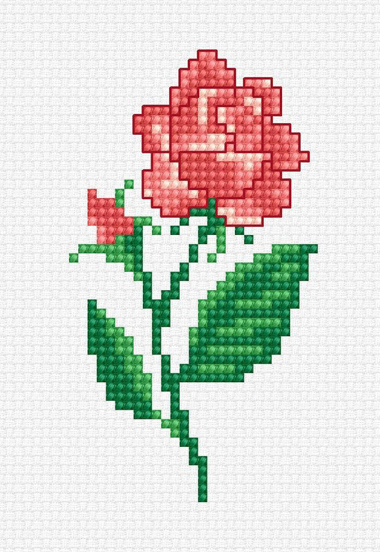 Cross Stitch Kit Luca-S - Rose, B1062