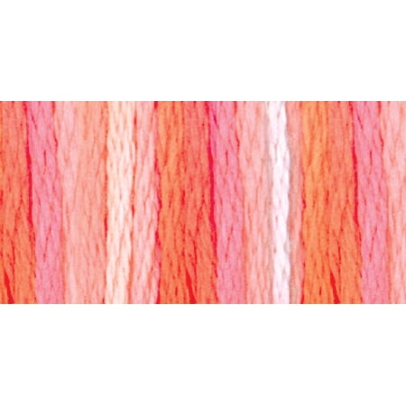 DMC Mouline Colour Variations 4170 Six-Strand Embroidery Thread Ocean Coral 8.7-Yards