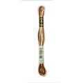DMC Mouline Special 105 Six-Strand Embroidery Thread  Variegated Brown 8.7-Yards
