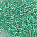 Miyuki Delica Seed Bead 11/0 Silver Lined Dyed Mint Green 2-inch 5g DB691 DB0691