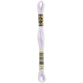 DMC Mouline Special 27 Six-Strand Embroidery Thread White Violet 8.7-Yards