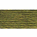 DMC Mouline Special 3011 Six-Strand Embroidery Thread  Dark Khaki Green  8.7-Yards
