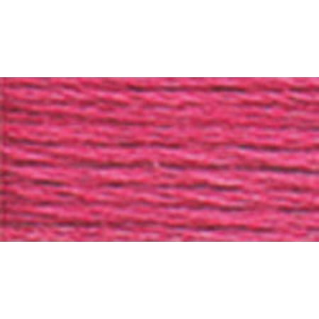 DMC Mouline Special 602 Six-Strand Embroidery Thread  Medium Cranberry  8.7-Yards