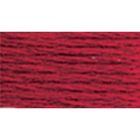 DMC Mouline Special 304 Six-Strand Embroidery Thread  Medium Red  8.7-Yards